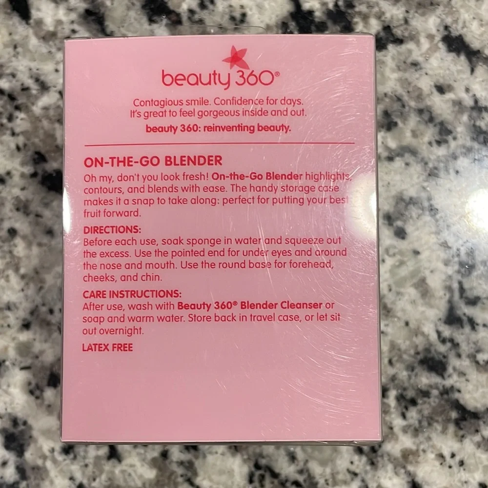 Beauty 360 on the go beauty blender with Avocado travel case - Picture 2 of 4